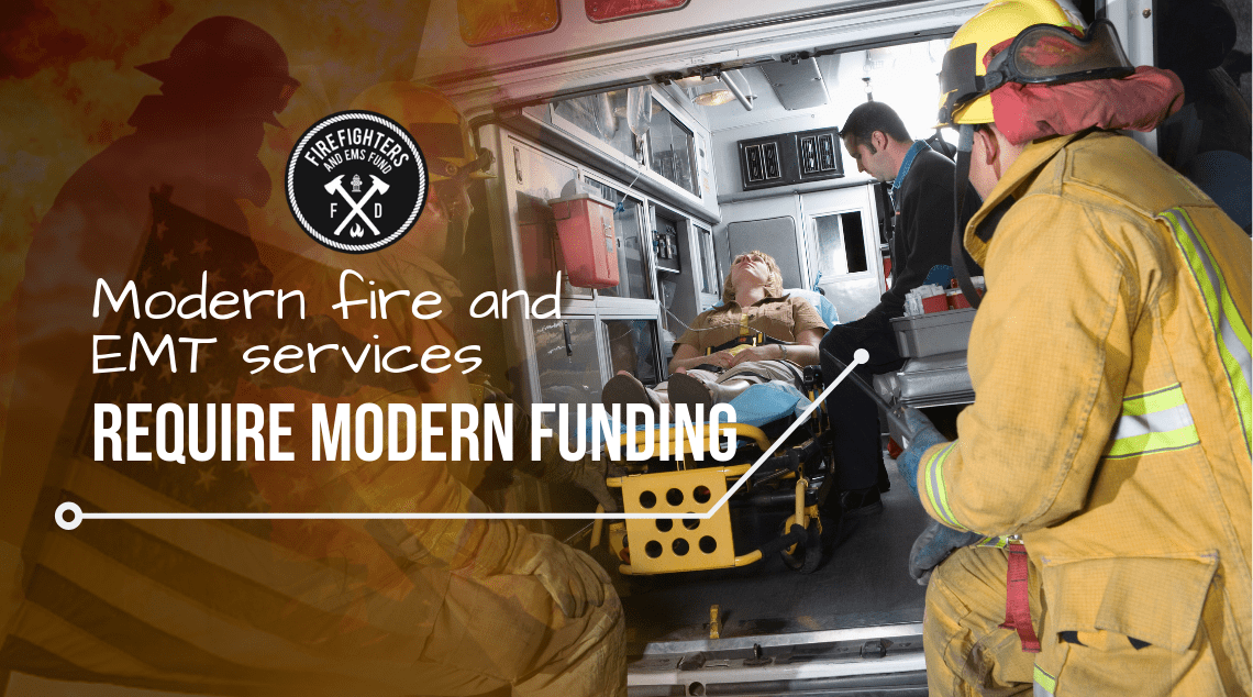 Low Fund – Firefighters – EMT services – Woman in Ambulance – Ambulance – Modern and EMT services Require Modern Funding