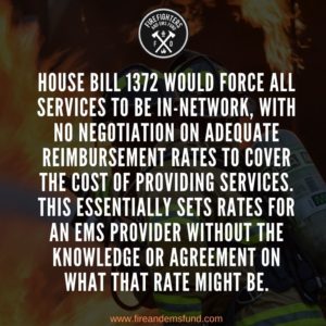 House Bill 1372 - Firefighter and EMS Fund