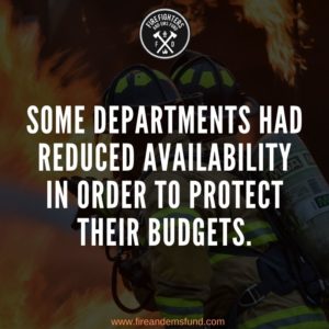 Losing First Responders - Firefighter and EMS Fund