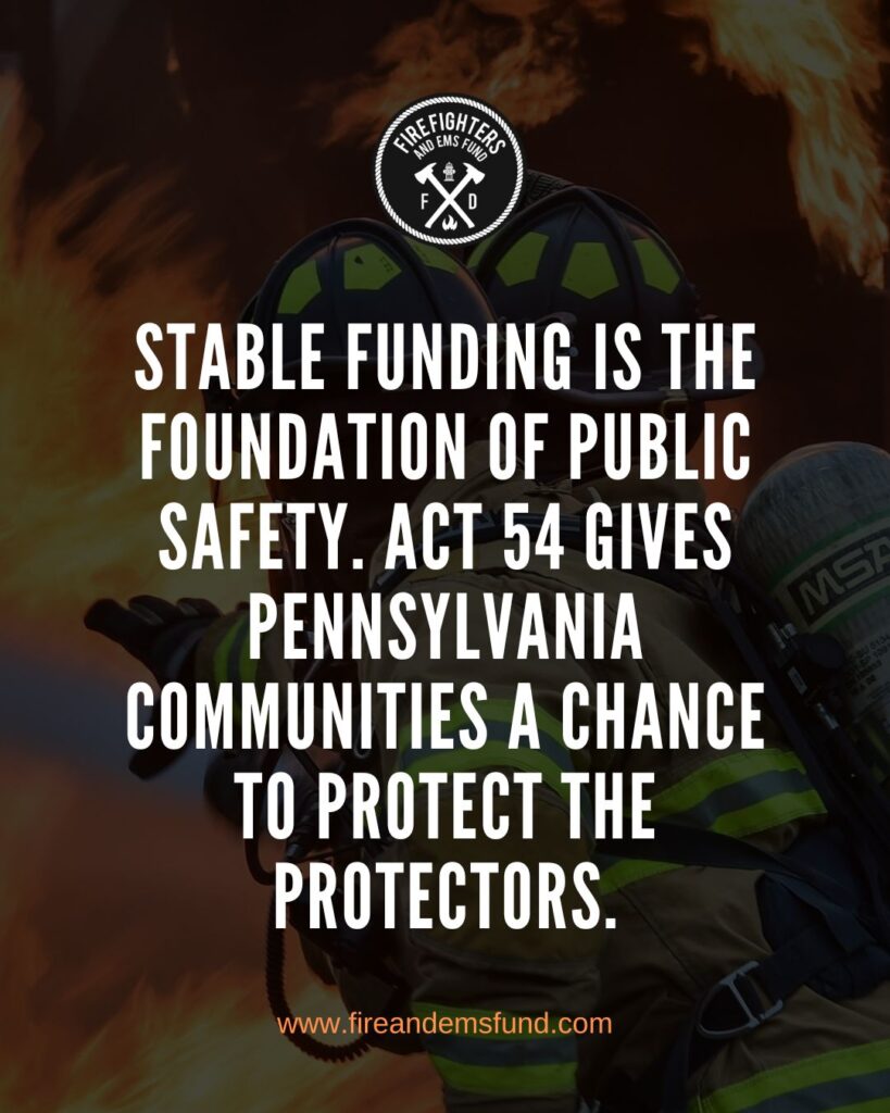 Pennsylvania Fire & EMS Departments Could Gain Critical Funding Through New Tax Authority Bill - Internal Image