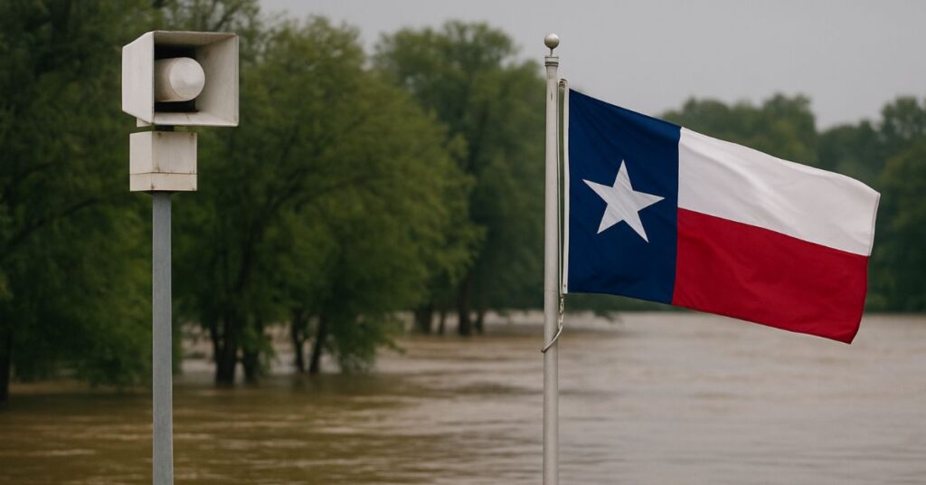Texas SB2 Expanding Flood Emergency Sirens in Flash Flood Alley - Featured Image