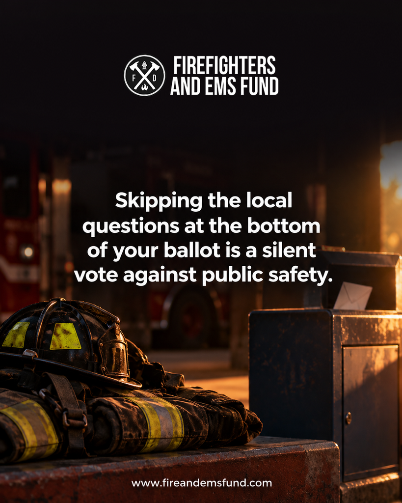 Ballot drop-off quote graphic